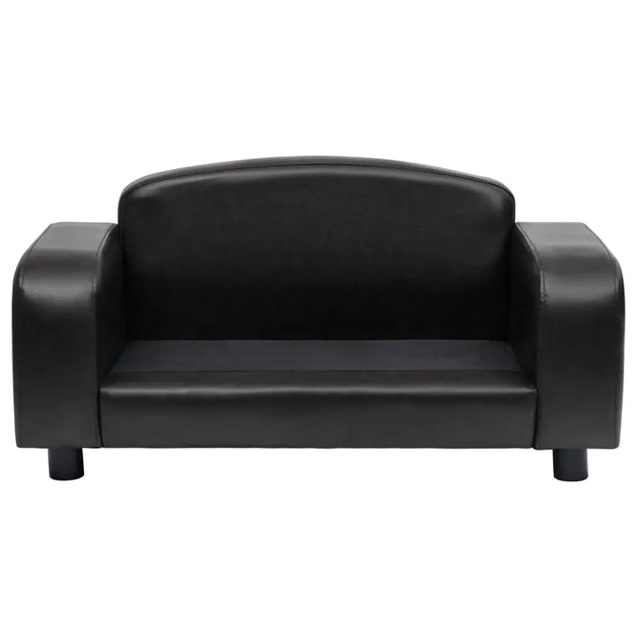 vidaXL Dog Sofa Dog Bed Foam Pet Puppy Couch with Washable Cover Faux Leather VidaXL