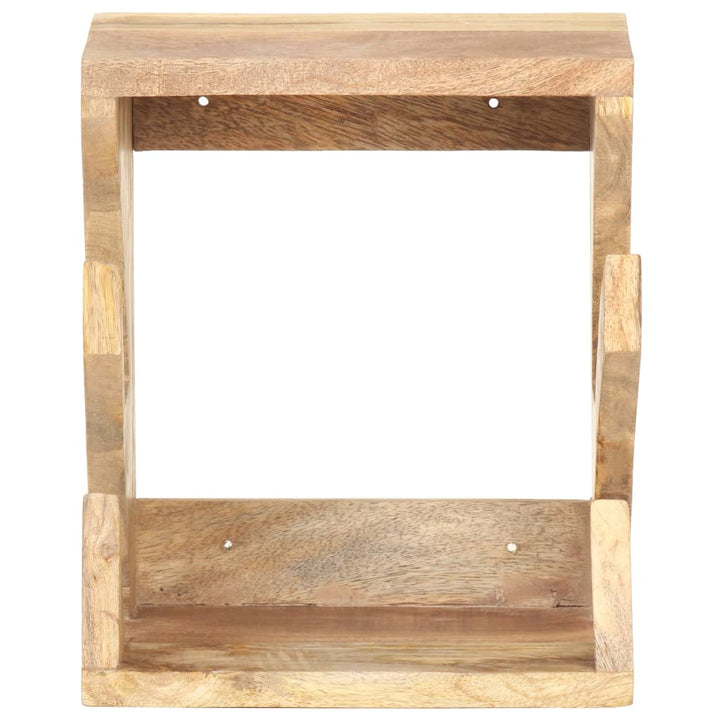 vidaXL Wall Mounted Skateboard Holder 9.8"x7.9"x11.8" Solid Mango Wood VidaXL