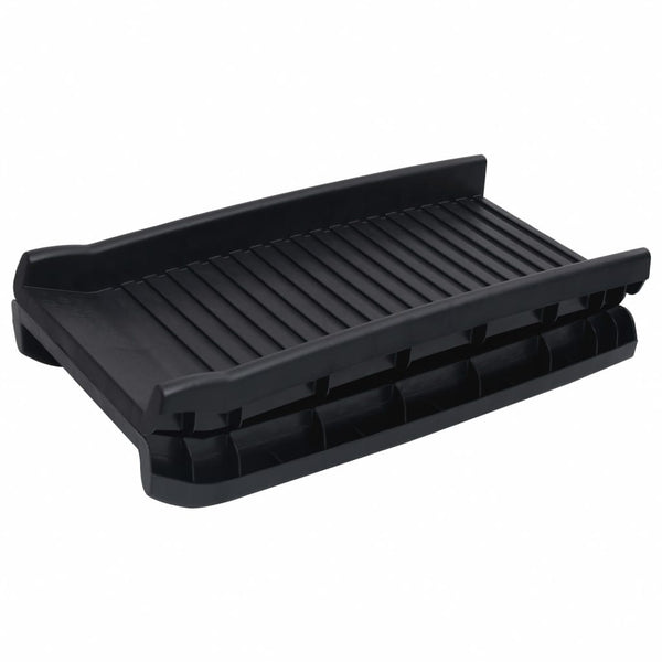 vidaXL Folding Dog Ramp Black 61.2"x15.7"x6.1" VidaXL