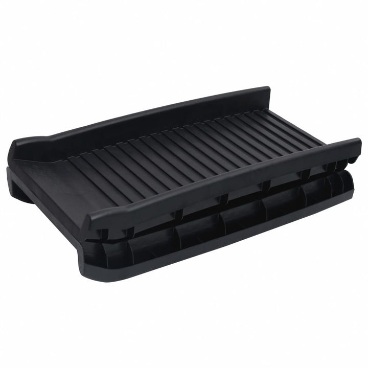 vidaXL Folding Dog Ramp Black 61.2"x15.7"x6.1" VidaXL