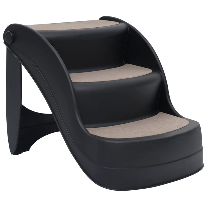 vidaXL Dog Stairs Foldable Dog Ramp Pet Stairs for High Bed Couch Car Sofa VidaXL