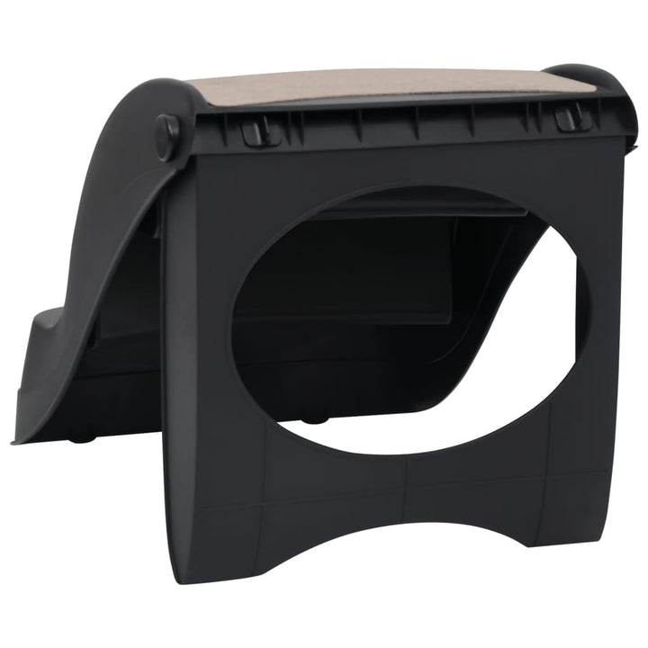 vidaXL Dog Stairs Foldable Dog Ramp Pet Stairs for High Bed Couch Car Sofa VidaXL