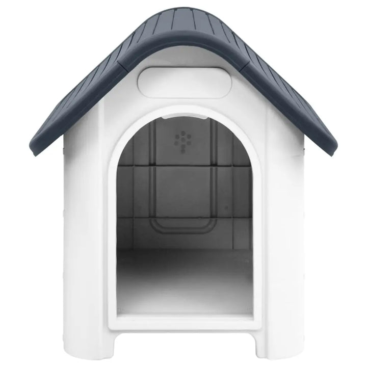 vidaXL Dog House Garden Dog Kennel Small Pet Cage Puppy Shelter Polypropylene VidaXL