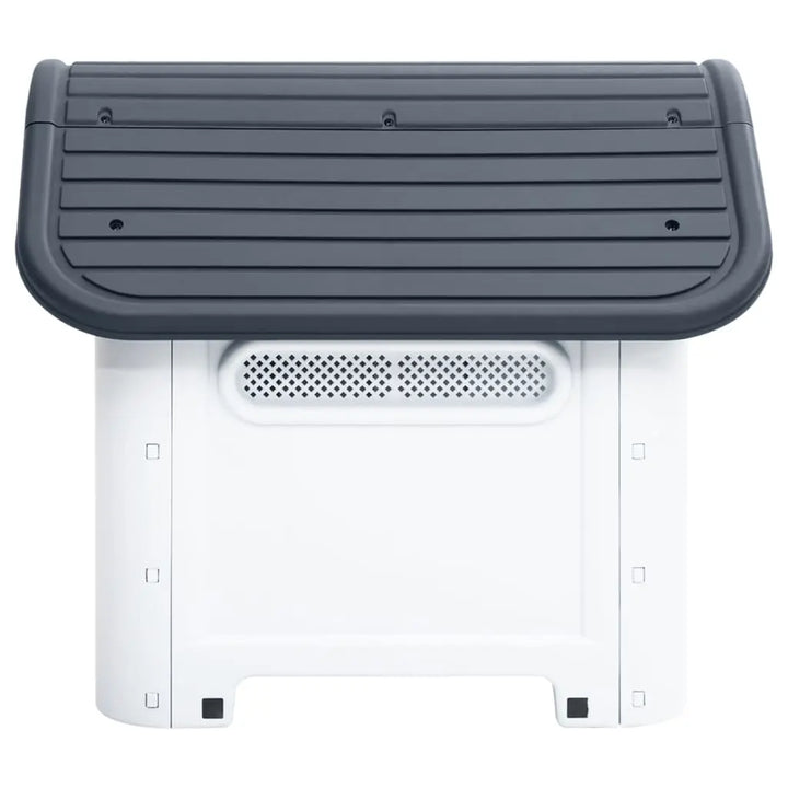 vidaXL Dog House Garden Dog Kennel Small Pet Cage Puppy Shelter Polypropylene VidaXL