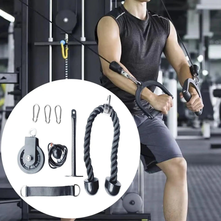 Strength Training Kit - Dumbbell Rack & Accessories-1
