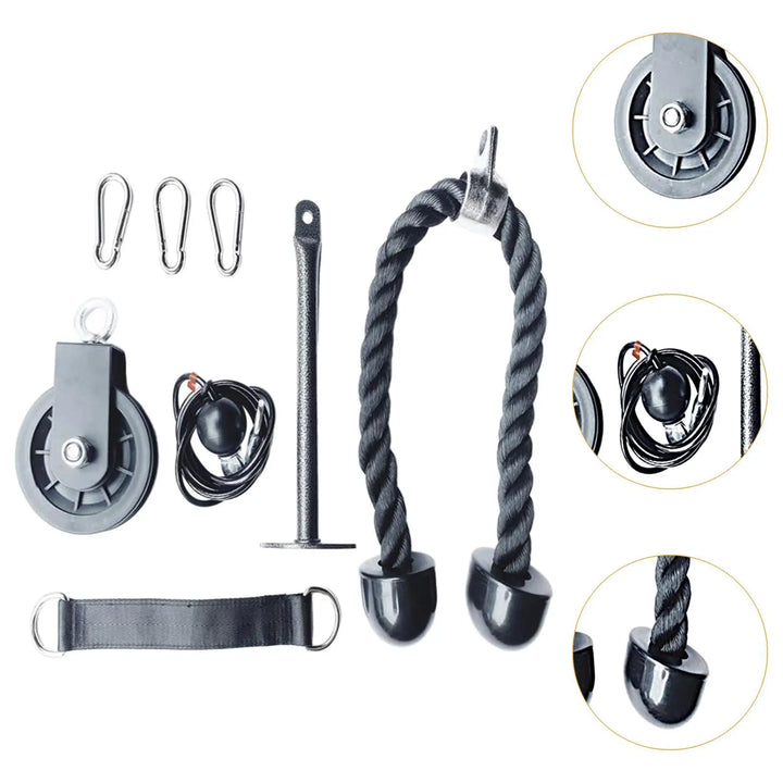 Strength Training Kit - Dumbbell Rack & Accessories-4