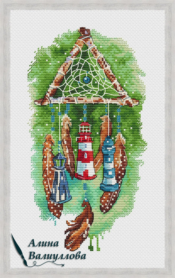 Dreamcatcher - PDF Cross Stitch Pattern-0