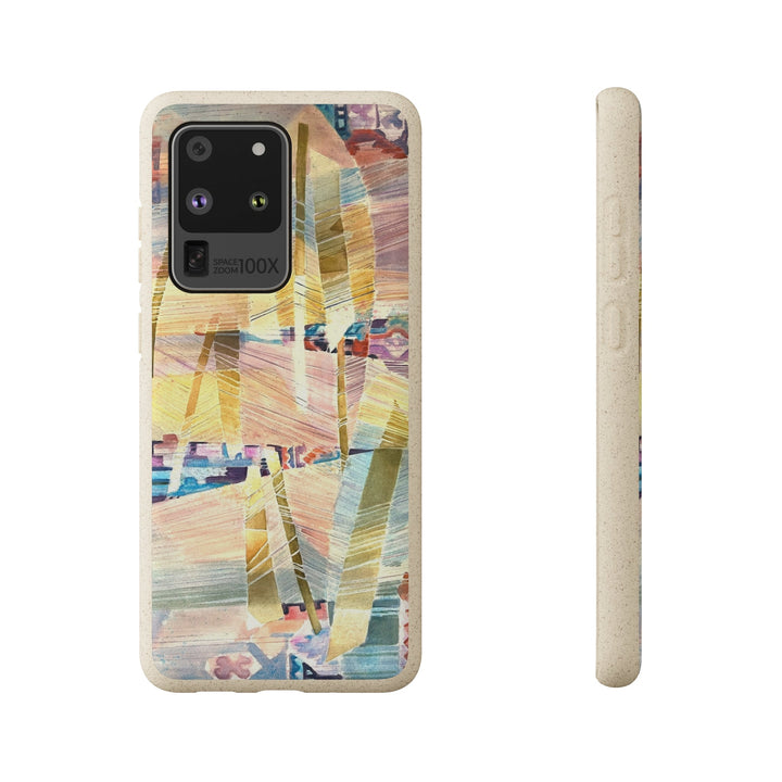 Biodegradable Phone Case with 'Loom Series' Abstract Original Artwork by Barbara Cleary-3