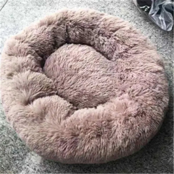 Round Long Hairy Autumn And Winter Nest Pad Cat Mattress My Store