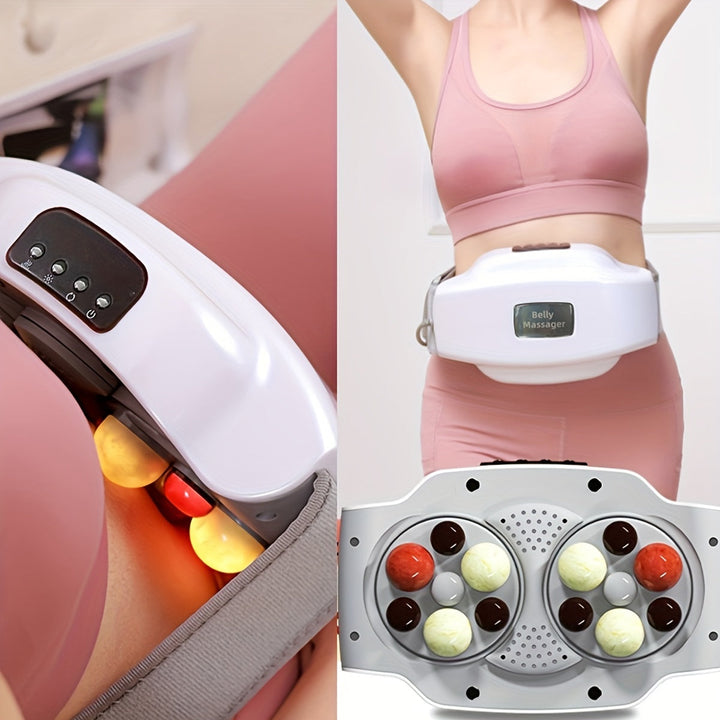 Stomach USB Device Massager with Heat-2