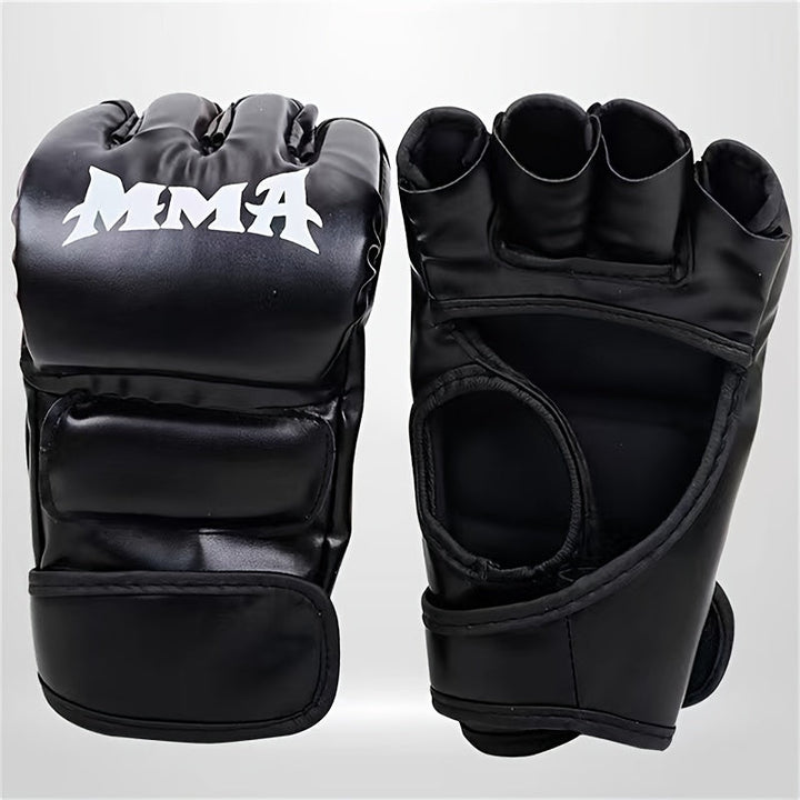 Boxing Training Kit with Reactive LED Wall Punching Target(Black)-4