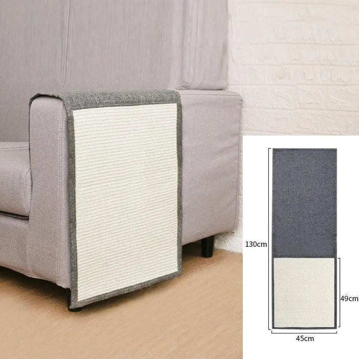 Ultimate Cat Scratch Defender: Premium Sofa Cover With Anti-Scratch Technology Dog Hugs Cat