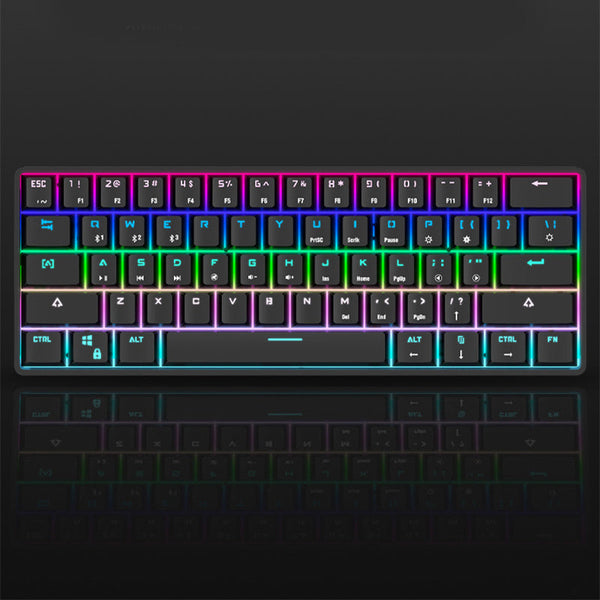 Wireless Bluetooth Keyboard Colorful PBT Keycaps Mechanical Keyboard My Store