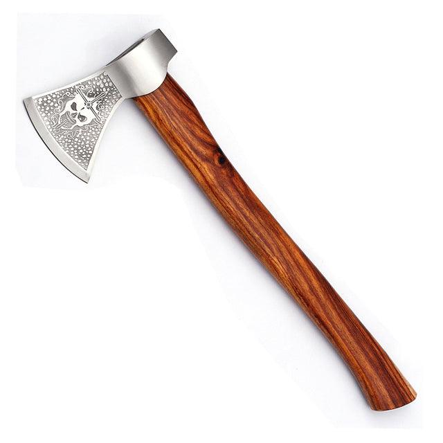 Immoral Skull and Cross Outdoor Hammer Head Axe-1