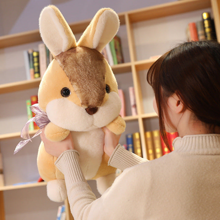 Adorable Plush White Rabbit Toys-1