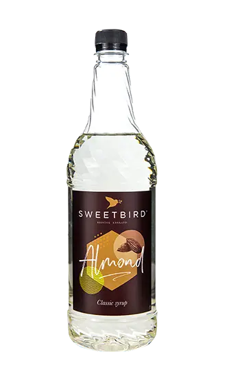 Sweetbird Syrup - Almond - 6 x 1 L Case - Vegan - Canadian Distribution-0