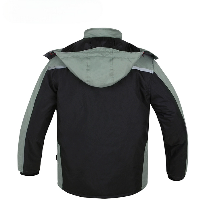 Durable Insulated Work Coat | Multi-Pocket Windproof Outdoor Winter Jacket [B237] Bauskydd Workwear