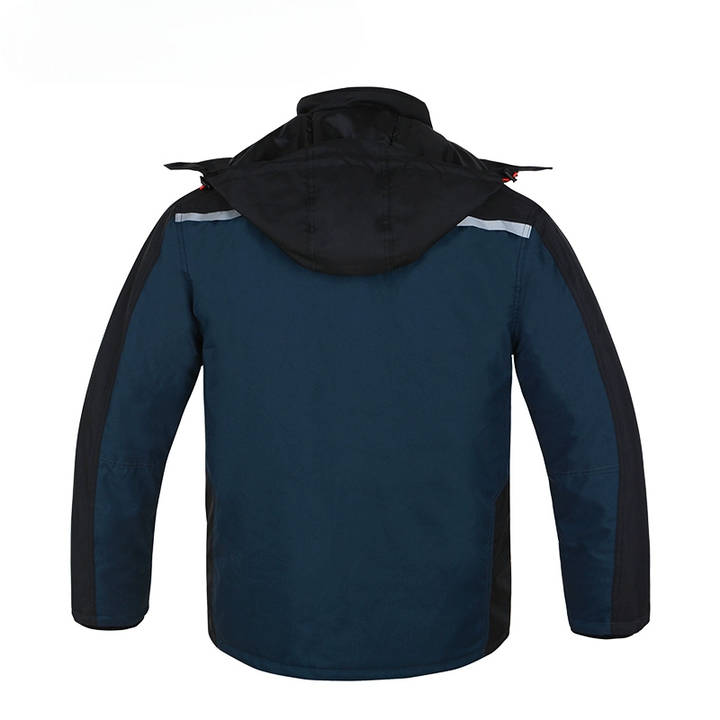 Durable Insulated Work Coat | Multi-Pocket Windproof Outdoor Winter Jacket [B237] Bauskydd Workwear