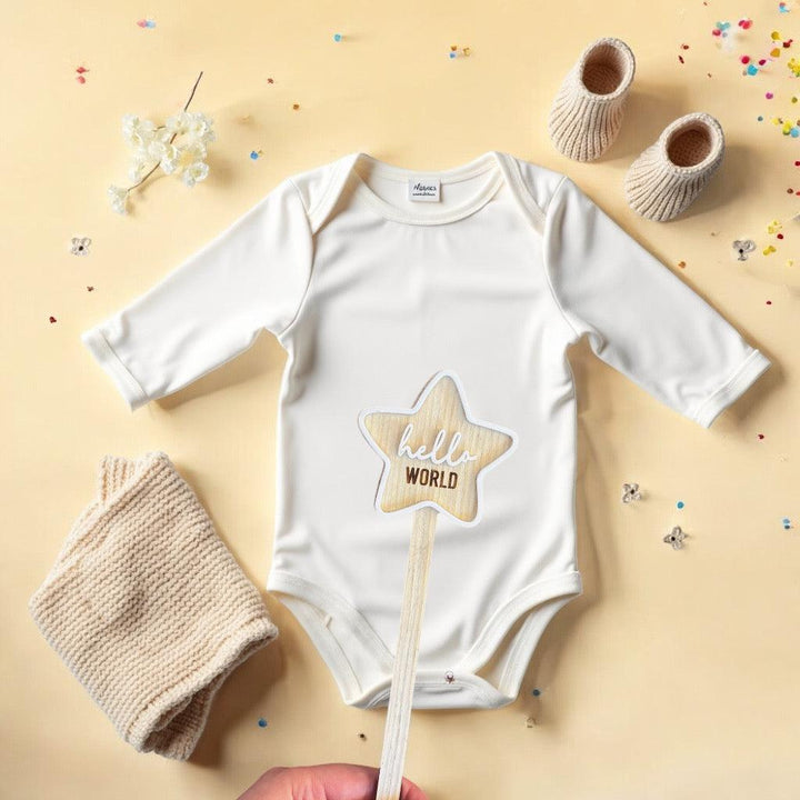 Wooden Baby Milestone Stars-4