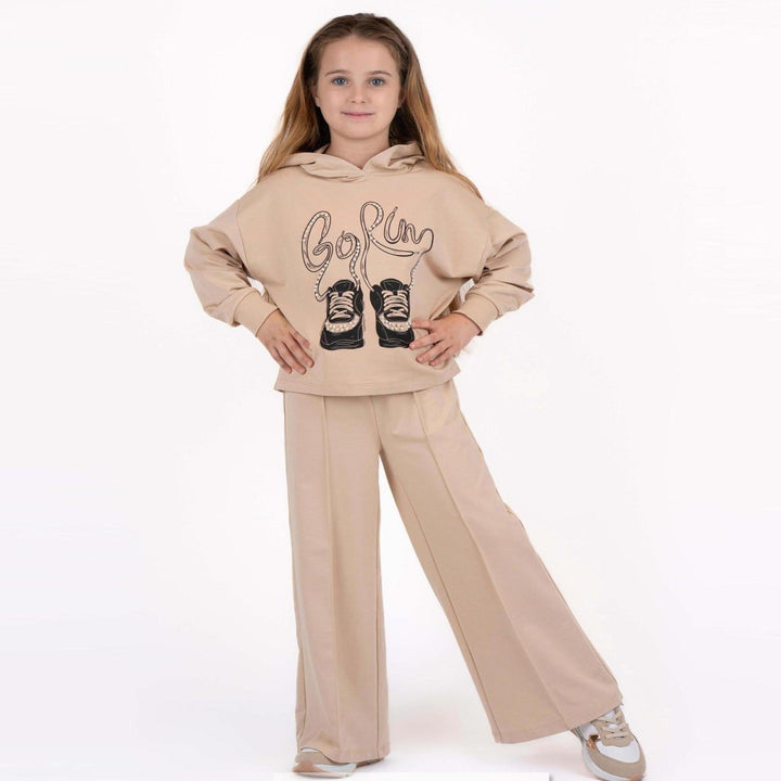 Stylish Run Girls Casual Set-0