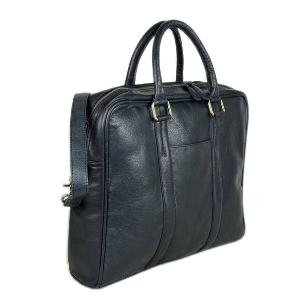 The Signature Messenger Bag Men Black-0