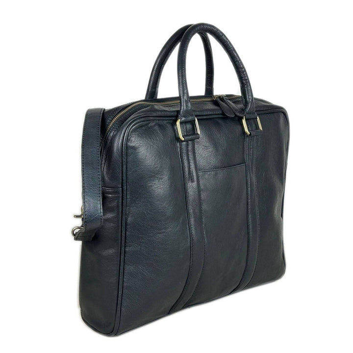 The Signature Messenger Bag Men Black-0