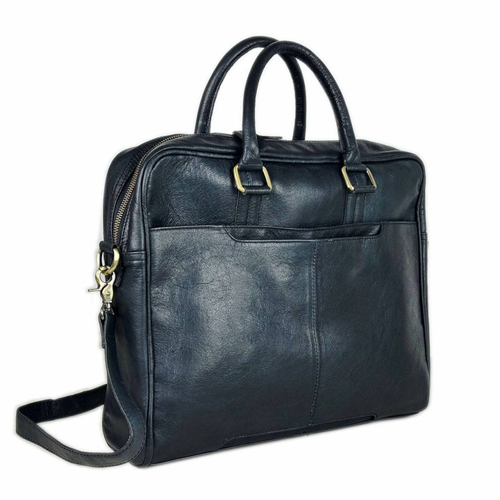 The Signature Messenger Bag Men Black-2
