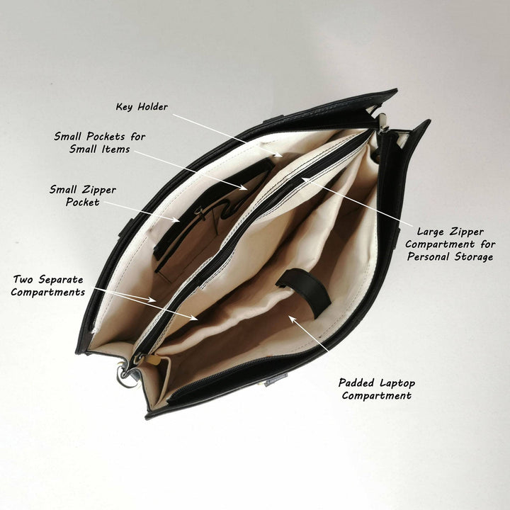 The Signature 15" Bag, Black-4