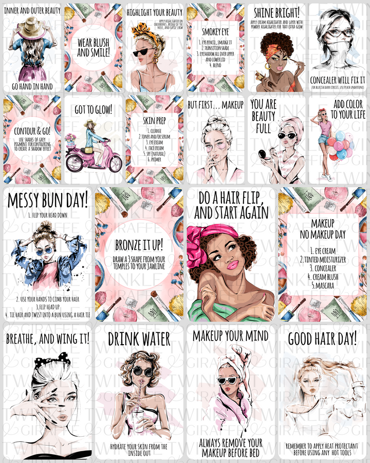 MHG Beauty Affirmation Cards - Set of 20-2