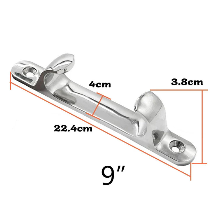 Stainless Steel Boat Cleat Line Straight Bow Chock-5