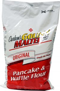 Carbon's Original Waffle and Pancake Mix - Golden Malted Brand - Case (8 x 3.75 lbs) - Canada-1