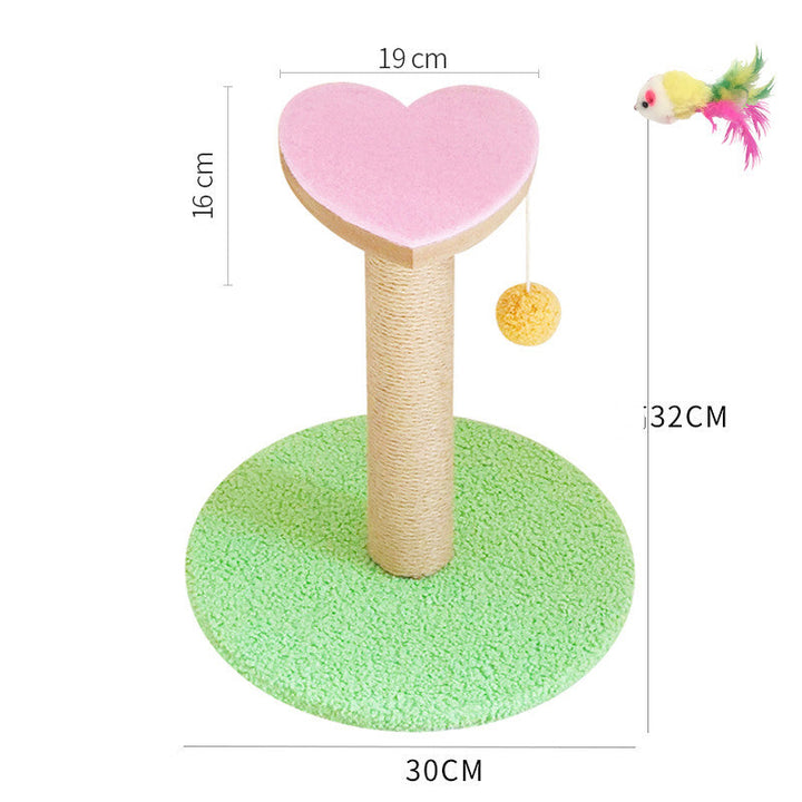 Cat Scratcher with Sisal Winding and Hemp Surface-5