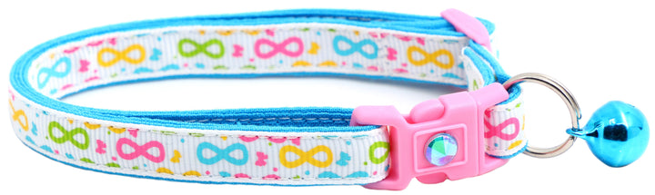 Brightly Colored Bows Cat Collar Pugs2Persians