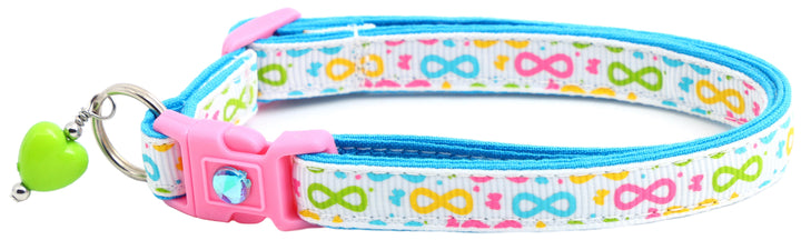 Brightly Colored Bows Cat Collar Pugs2Persians
