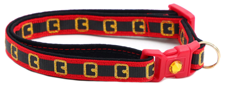 Here Comes Santa Claus Breakaway Cat Collar Pugs2Persians