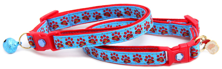 Santa Paws Breakaway Cat Collar Pugs2Persians