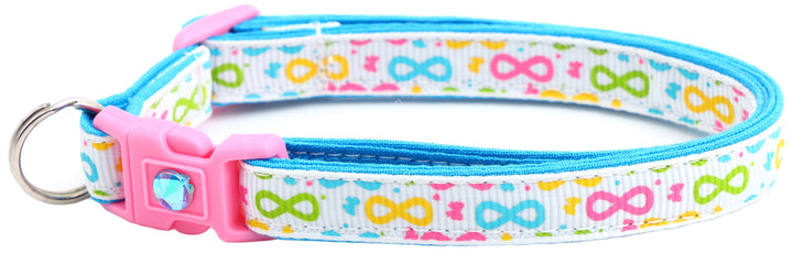 Brightly Colored Bows Cat Collar Pugs2Persians