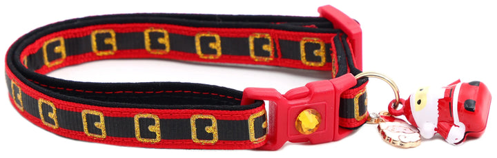 Here Comes Santa Claus Breakaway Cat Collar Pugs2Persians