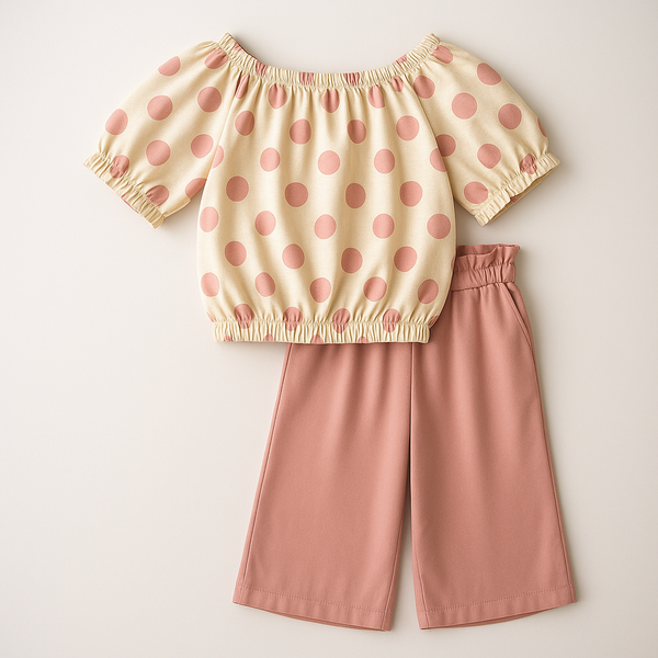 Coral Coast Girls Casual Set-0