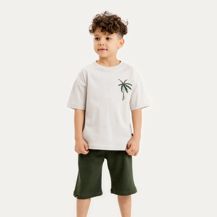 Summertime Chill Boys Short Set-2