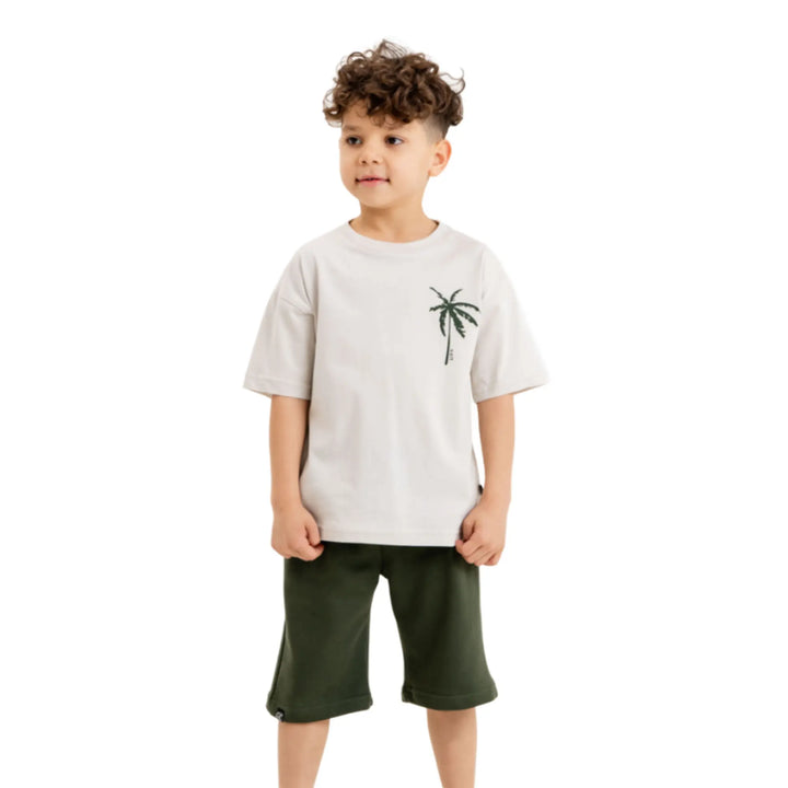 Summertime Chill Boys Short Set-1
