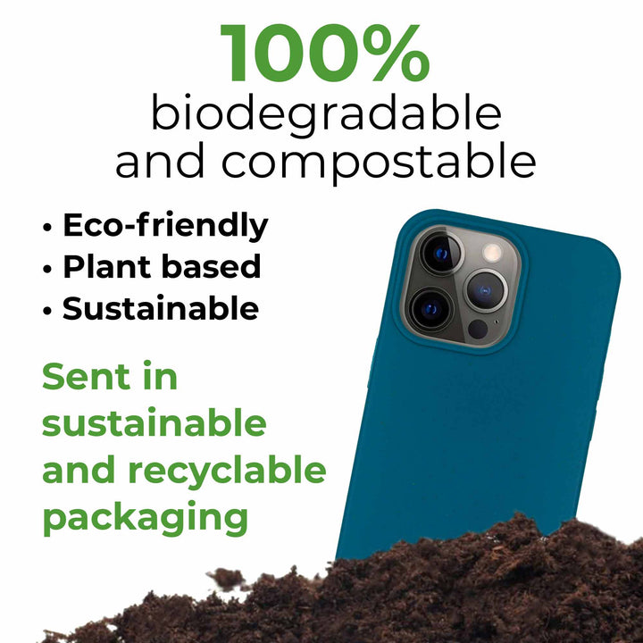 Biodegradable Phone Case - Deep Sea Blue-1