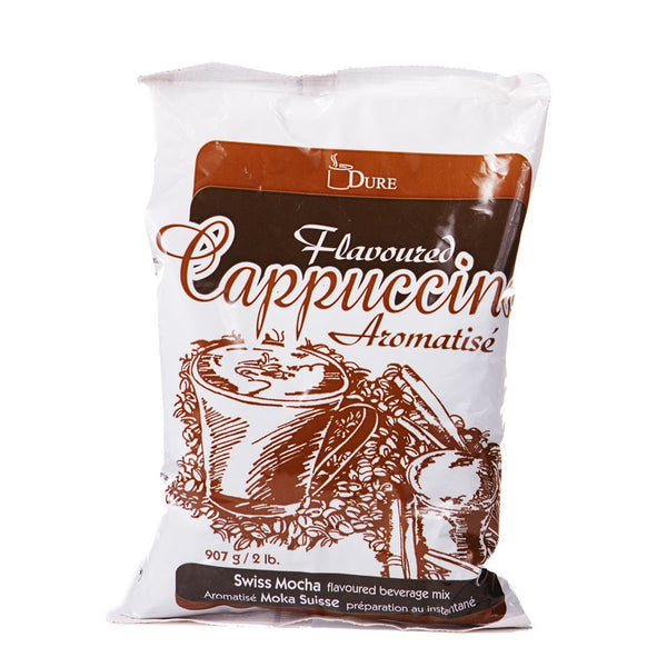 Dure Foods - Swiss Mocha Cappuccino Mix - 6 x 907gr. bags per case-0