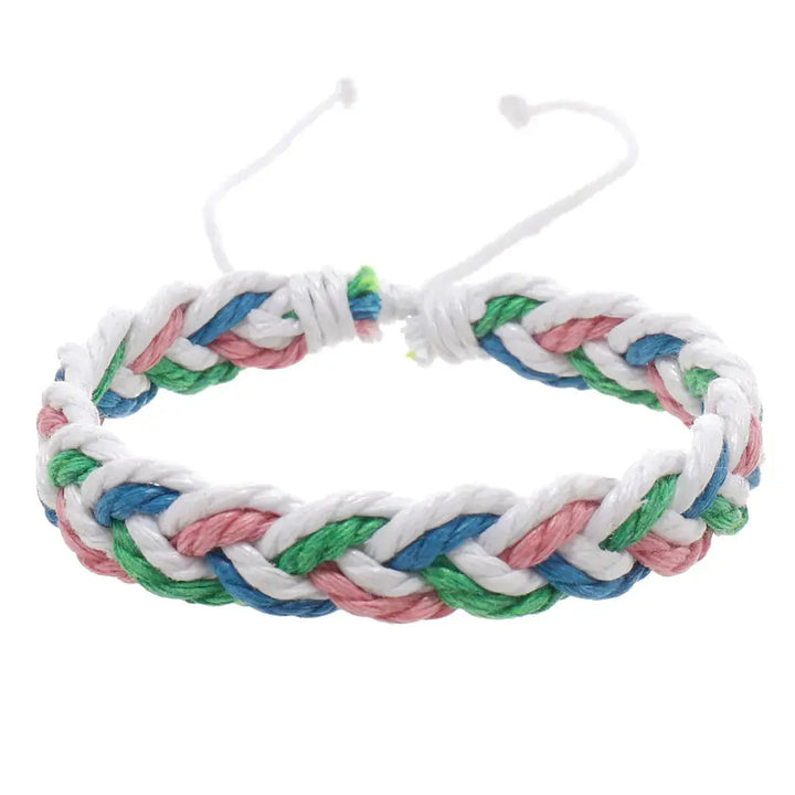Handwoven Cotton String Bracelet in Artistic Style My Store