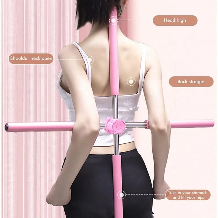 Adjustable Yoga Stick for Back Stretching-2