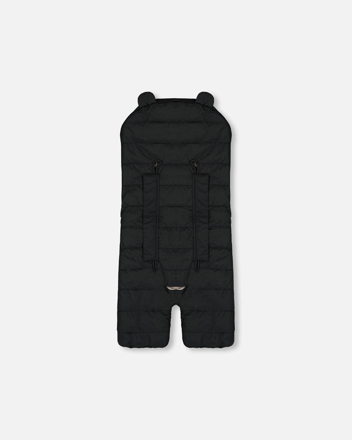 Snuggly Wrap Black For Car Seat And Stroller Deux par Deux