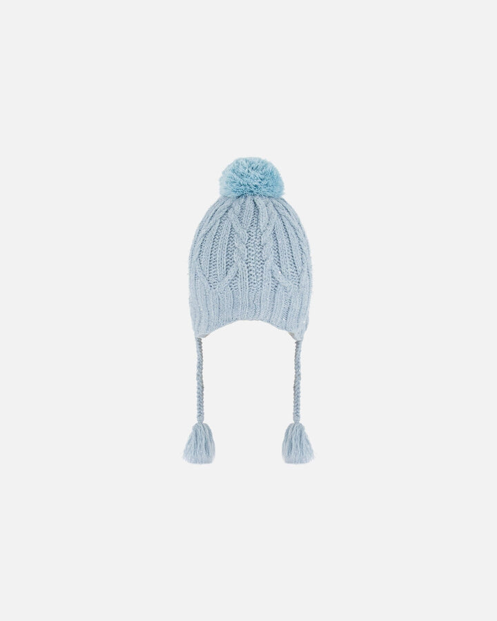 Peruvian Knit Hat Air Blue-3