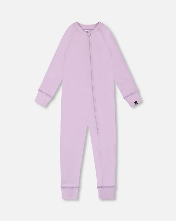 One Piece Thermal Underwear Lilac-0