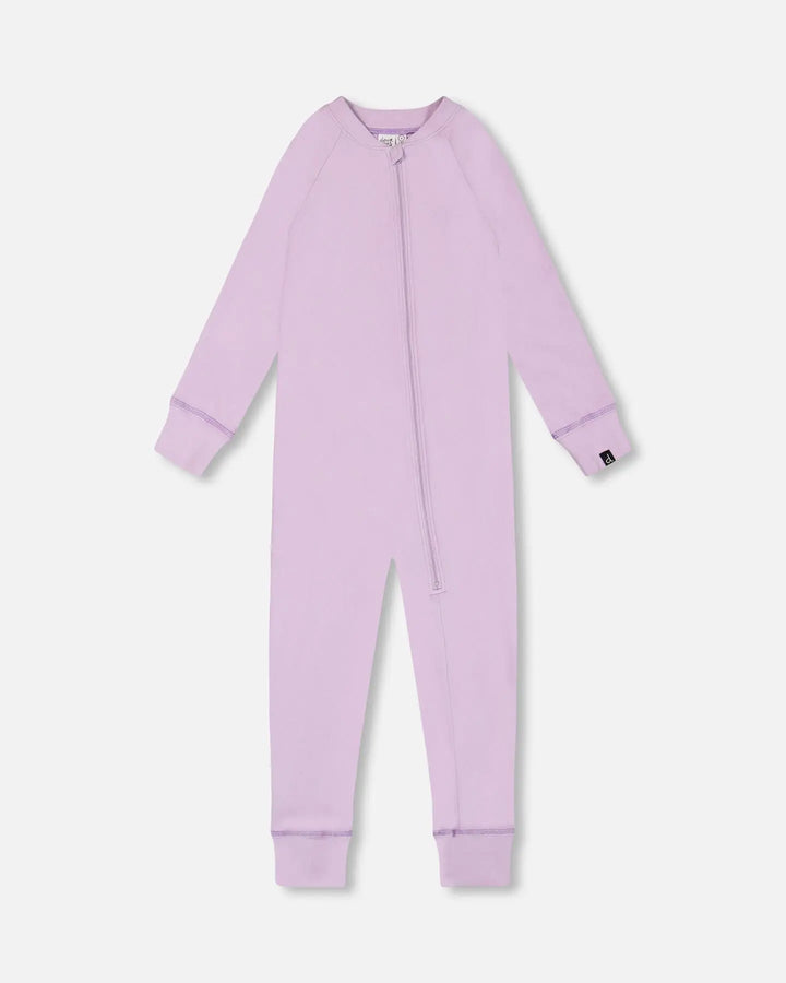 One Piece Thermal Underwear Lilac-0