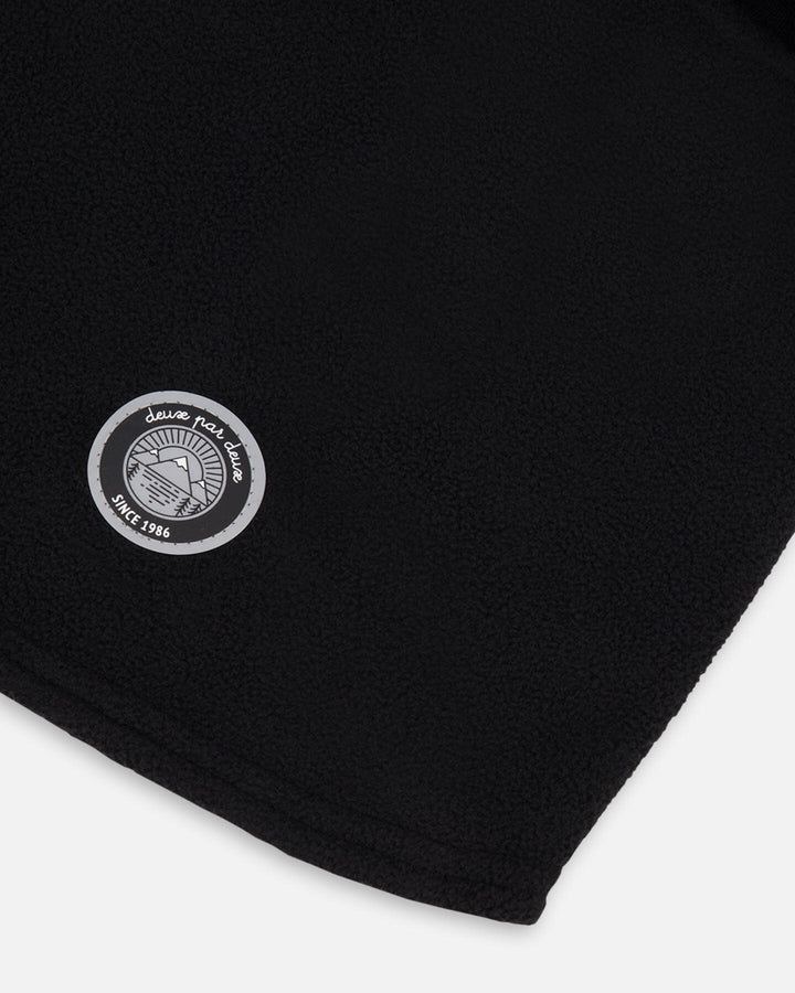 Polar Fleece Balaclava Black Deux par Deux